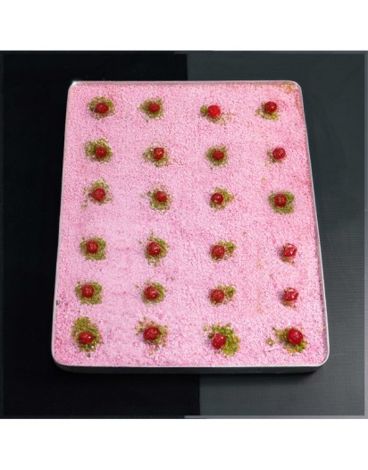 Tepsi Frambuazlı Soğuk Kadayıf