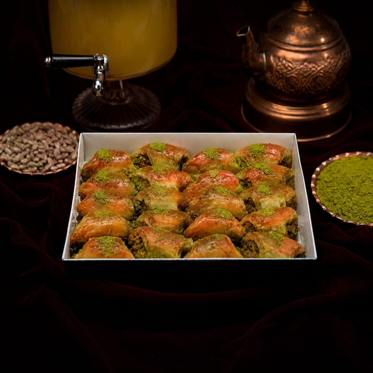 Fıstıklı Kaymaklı Özel Şöbiyet - Neves Baklava